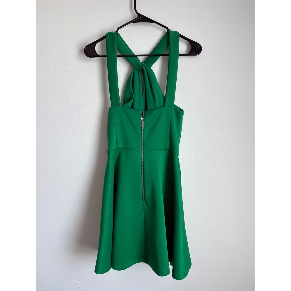 Ted Baker London Freeda Twisted Halter Dress Summer Wedding Guest Cocktail Chic - Picture 3 of 5